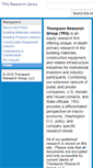 Mobile Screenshot of library.thompsonresearchgroup.com